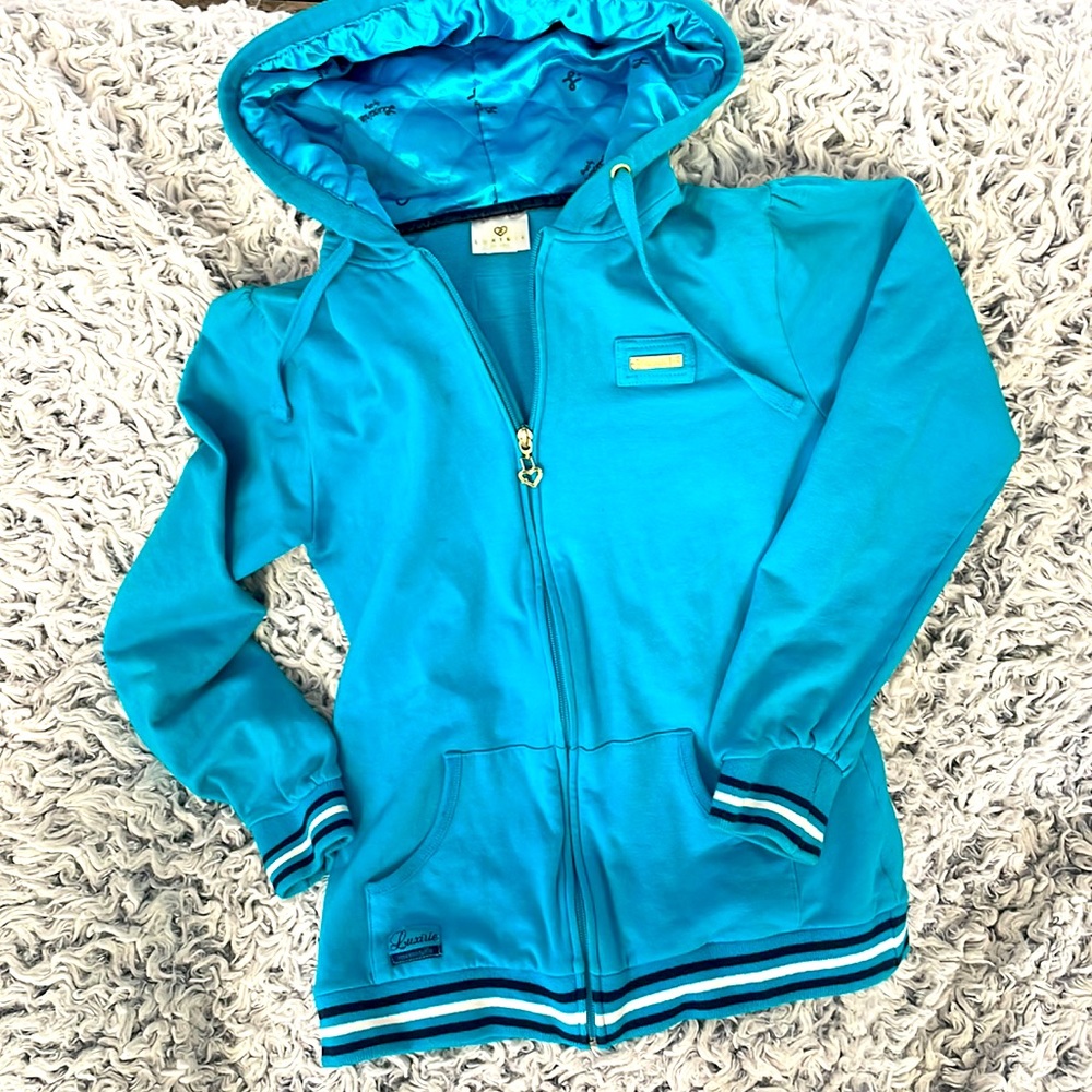 LUXIRIE By LRG LUX ROOTS ZIP UP HOODY